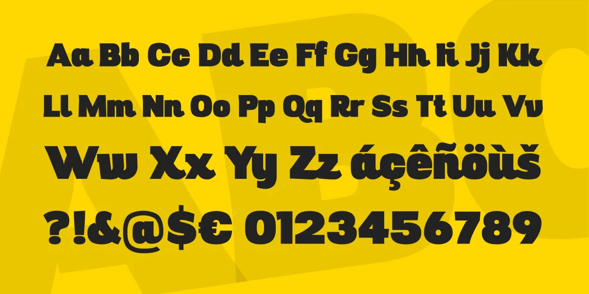 Digitalino Font preview 3