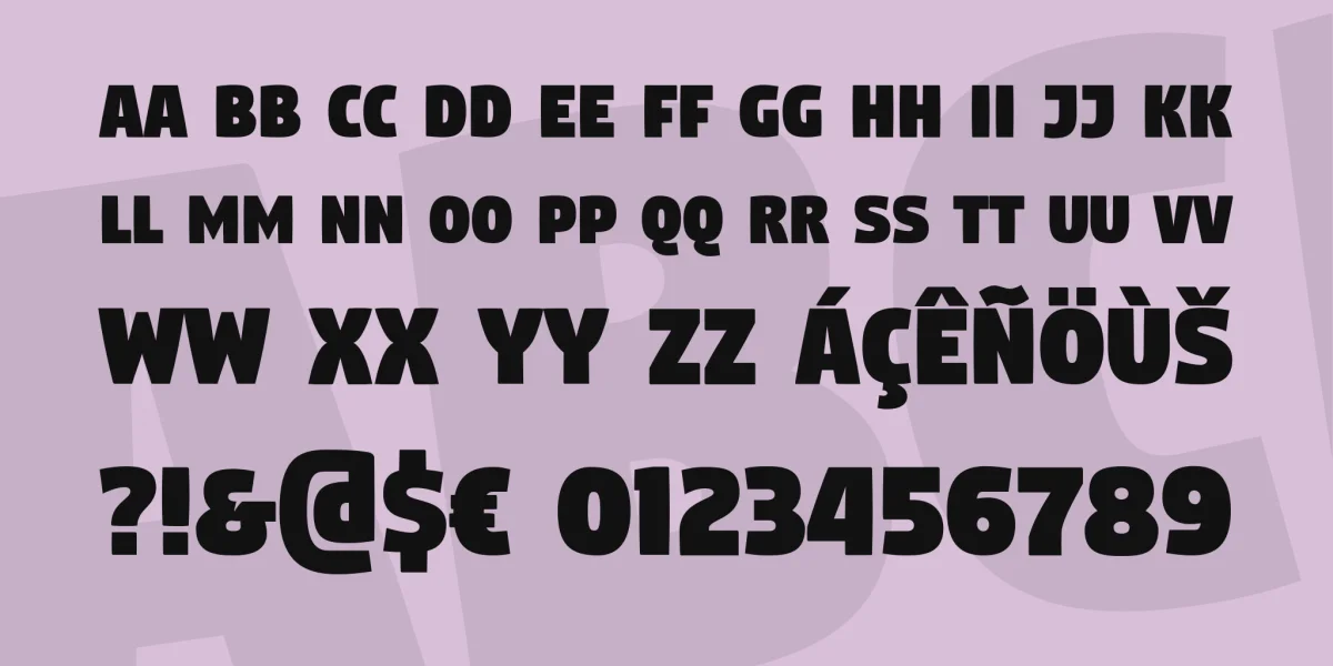 Digitalt Font preview 4