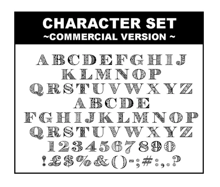 Digizen Font preview 3