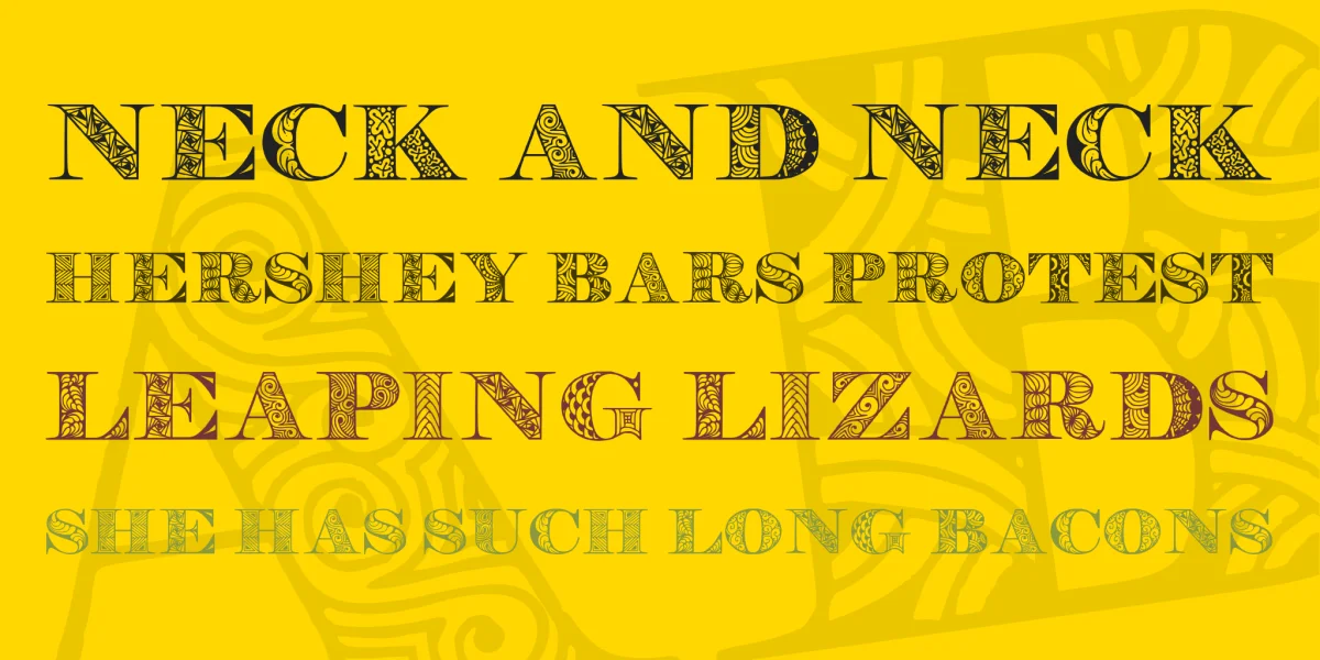 Digizen Font preview 5