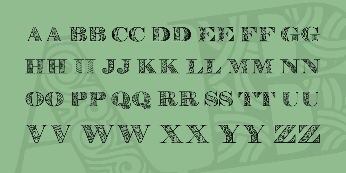 Digizen Font preview 6