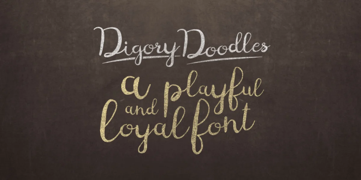 Digory Doodles Font