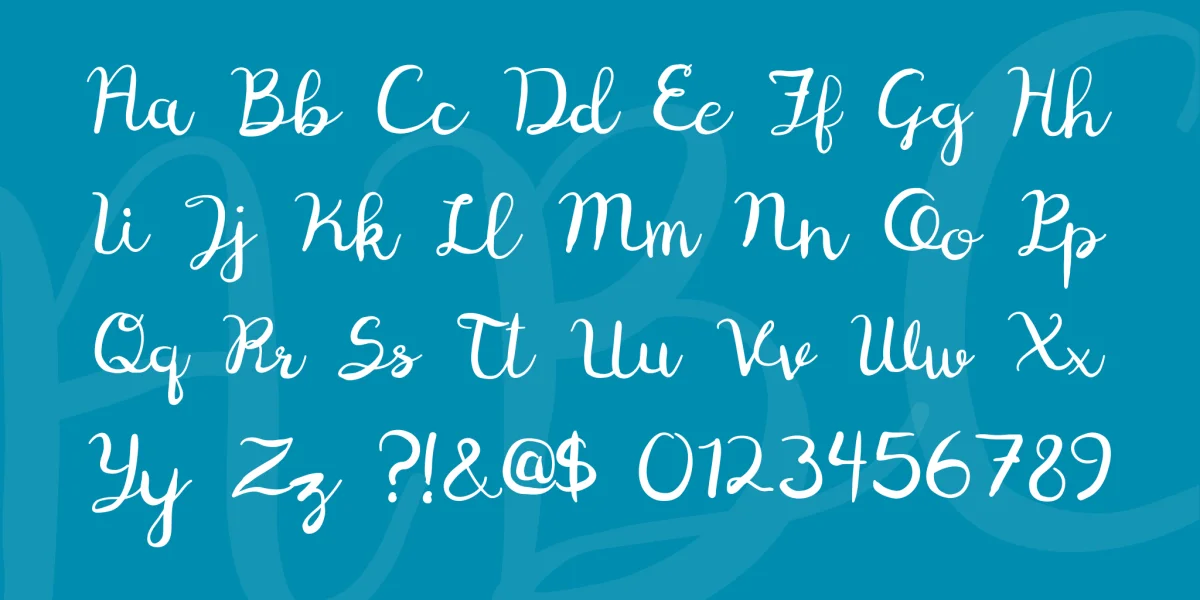 Digory Doodles Font preview 4