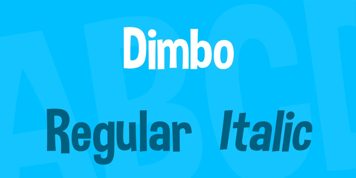 Dimbo Font Family