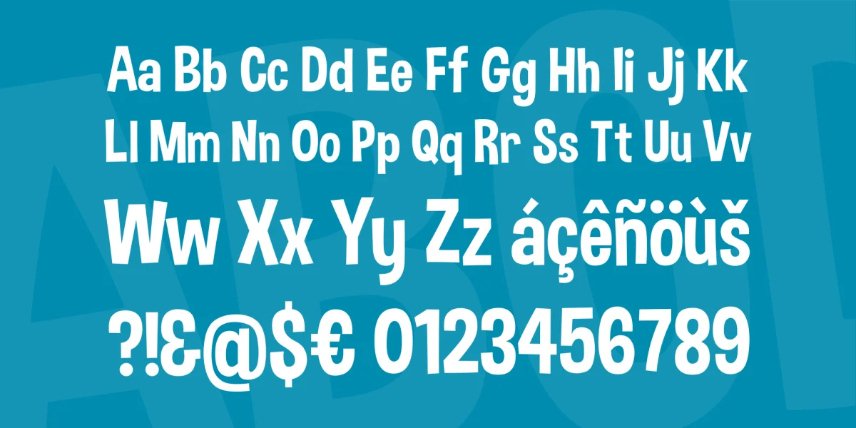 Dimbo Font Family preview 3