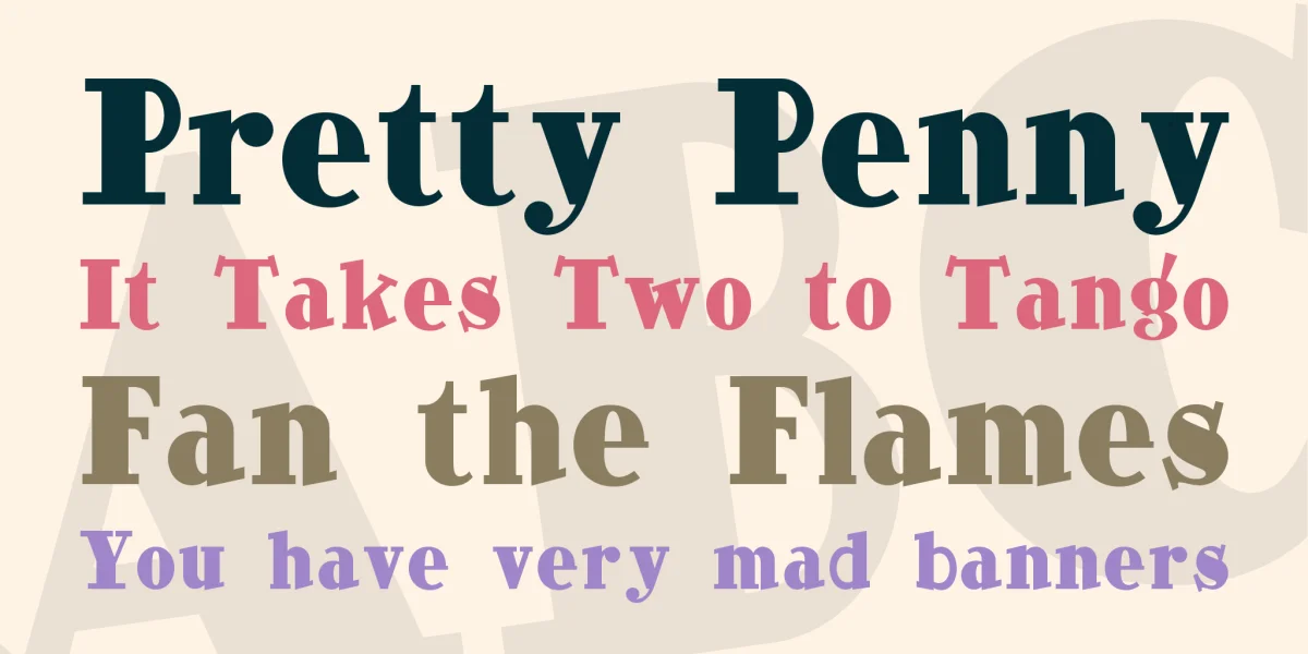 Ding Dong Daddyo NF Font preview 2
