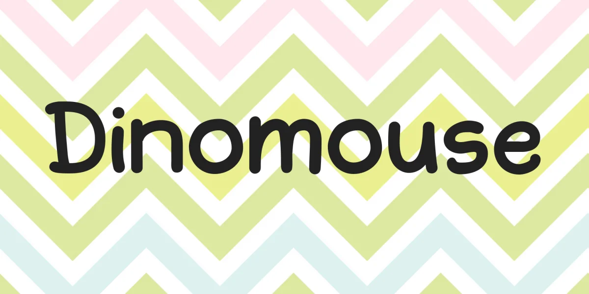 Dinomouse Font