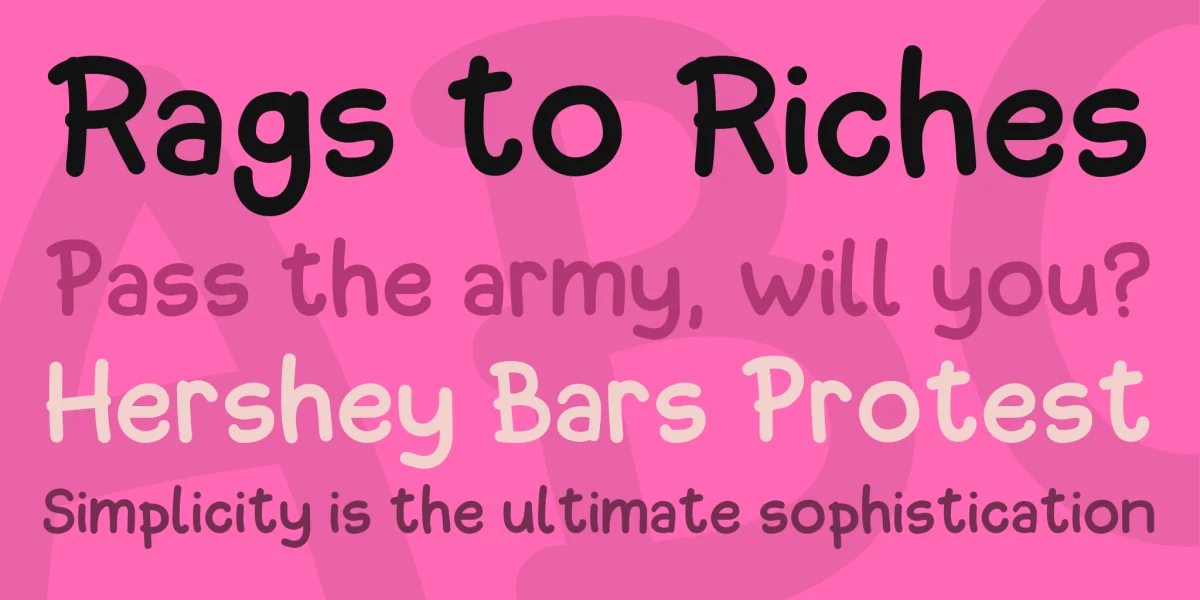 Dinomouse Font preview 2