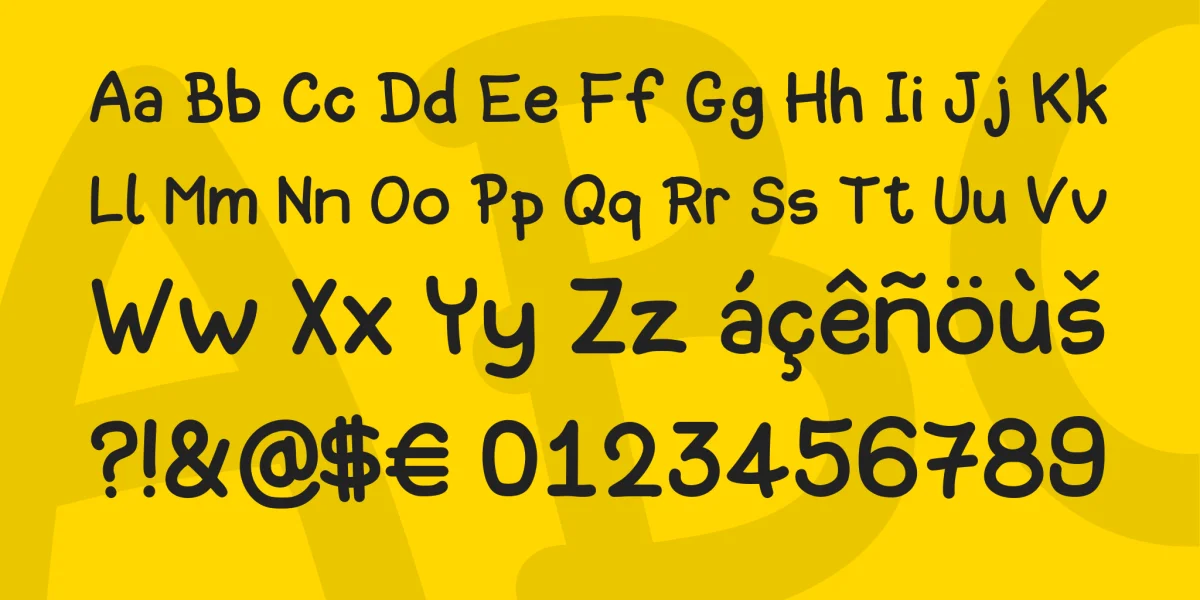 Dinomouse Font preview 4