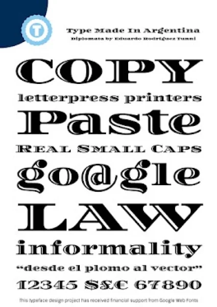 Diplomata Font Family