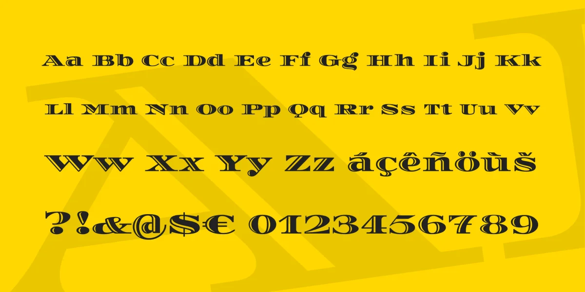 Diplomata Font Family preview 4