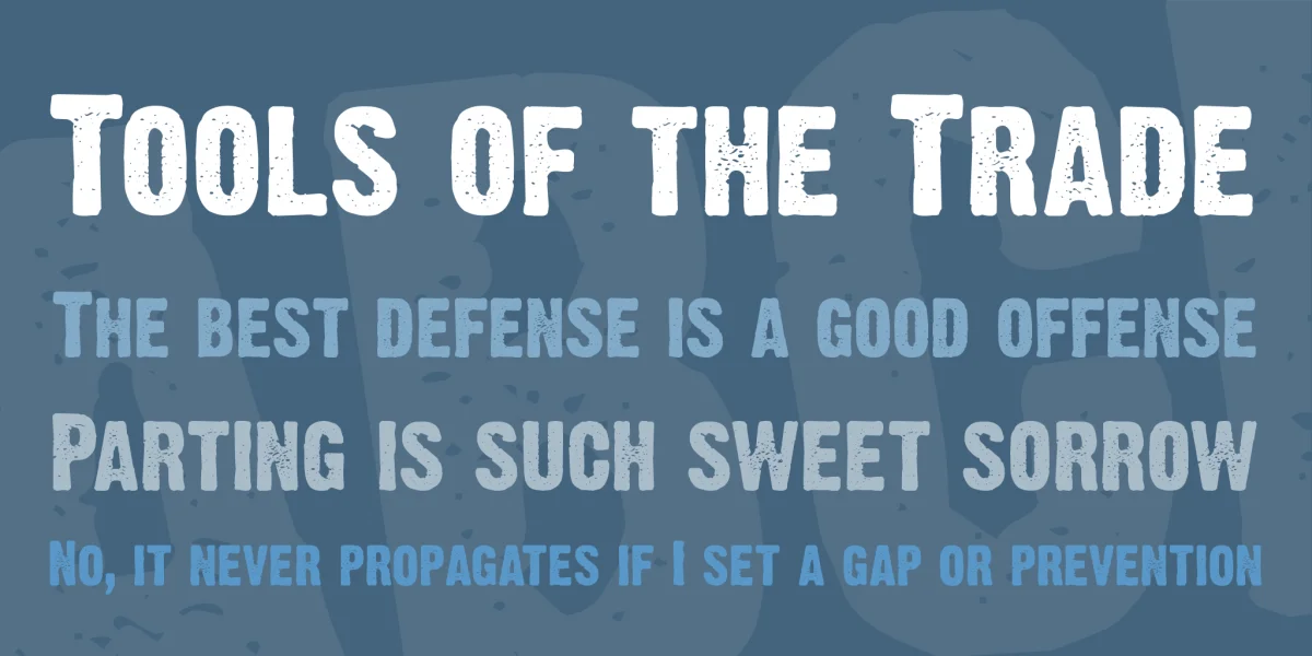 Dirty Headline Font preview 2
