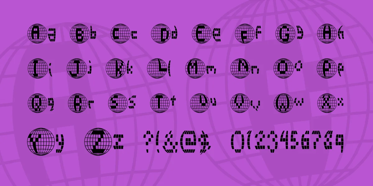 Disco 2000 Font preview 2