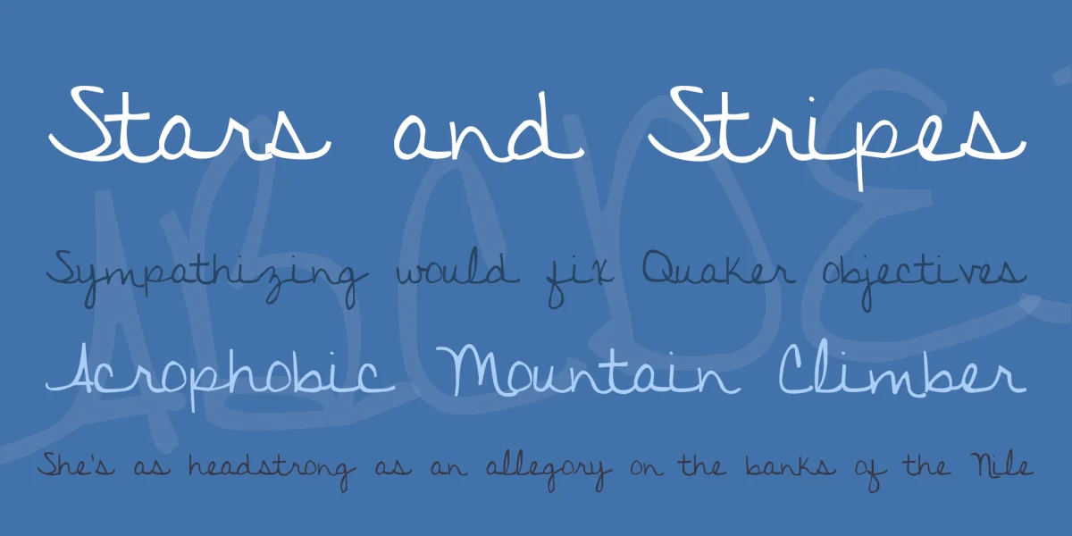 Discover Beauty Font preview 2