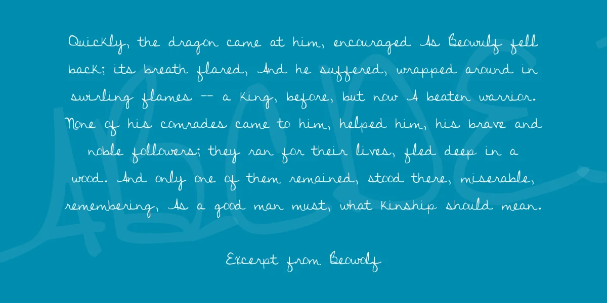 Discover Beauty Font preview 3