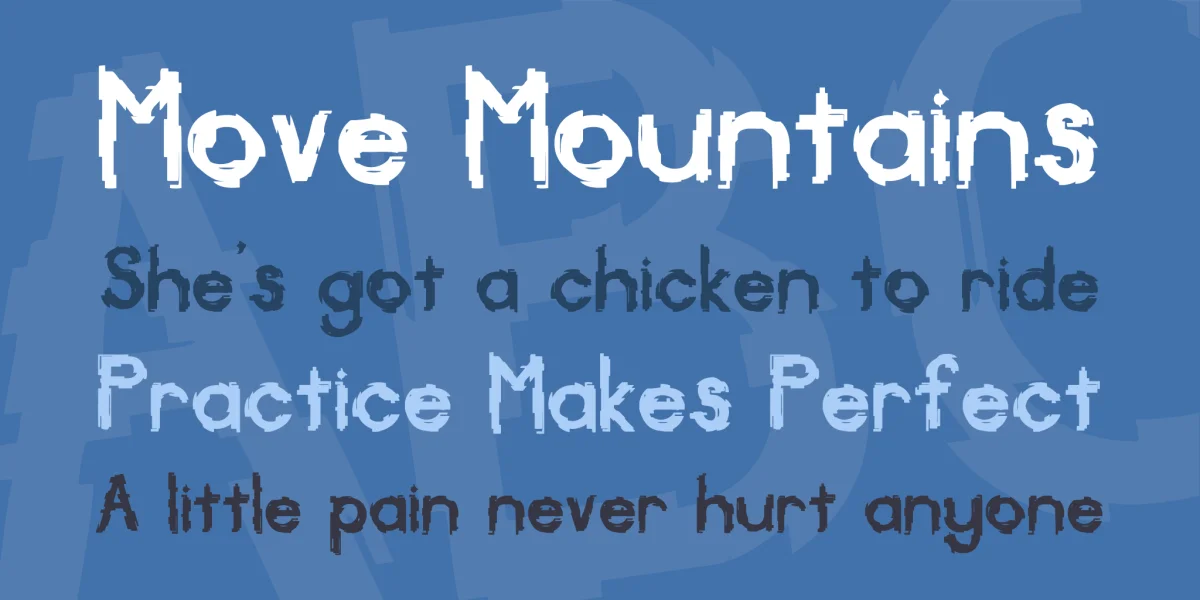 Diskontented Font preview 2