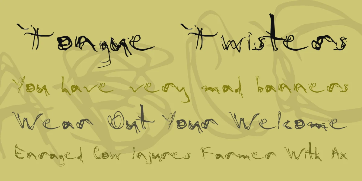 dispose101 Font preview 3