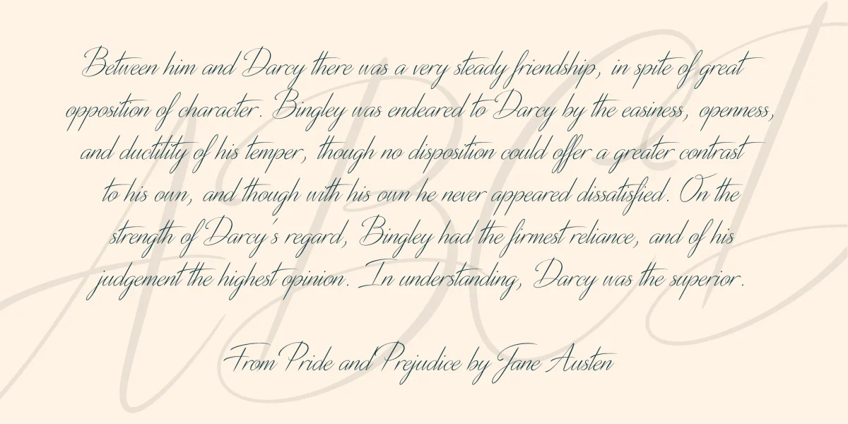 Distant Stroke Font Family preview 3