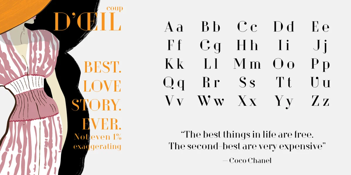 Dita Sweet Font preview 3