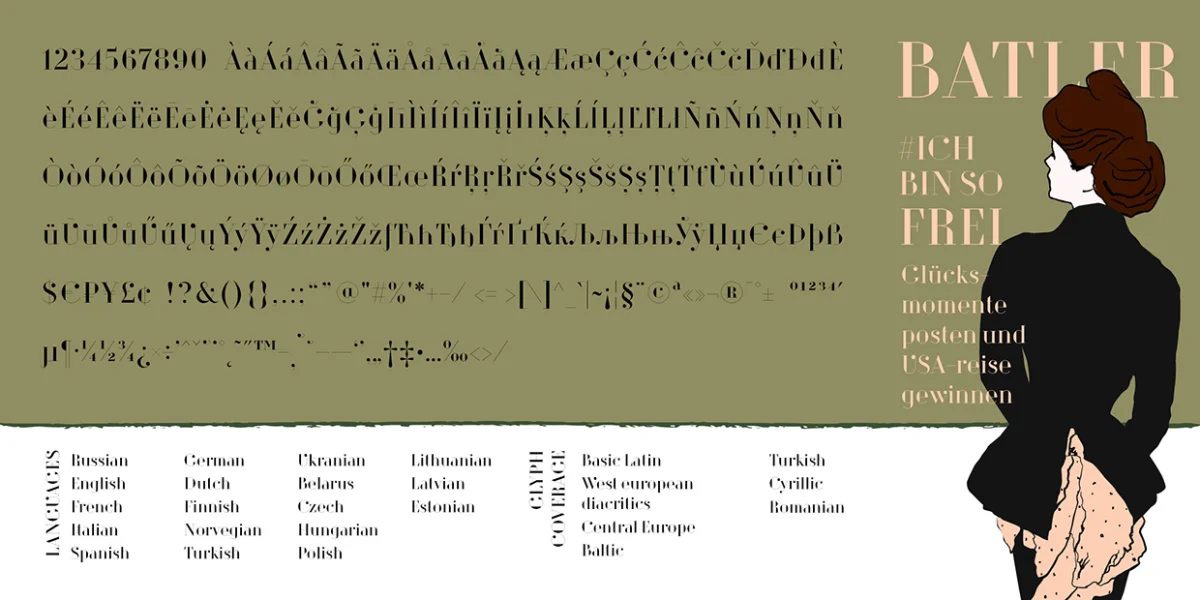 Dita Sweet Font preview 4