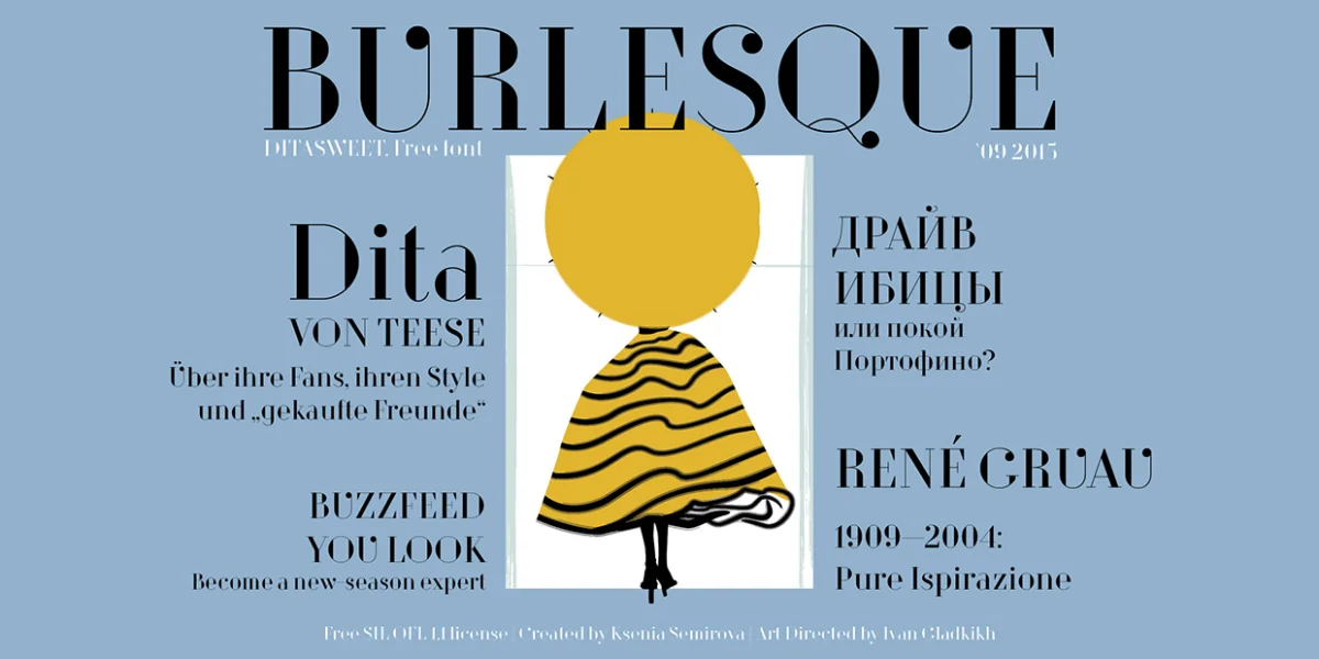 Dita Sweet Font preview 5