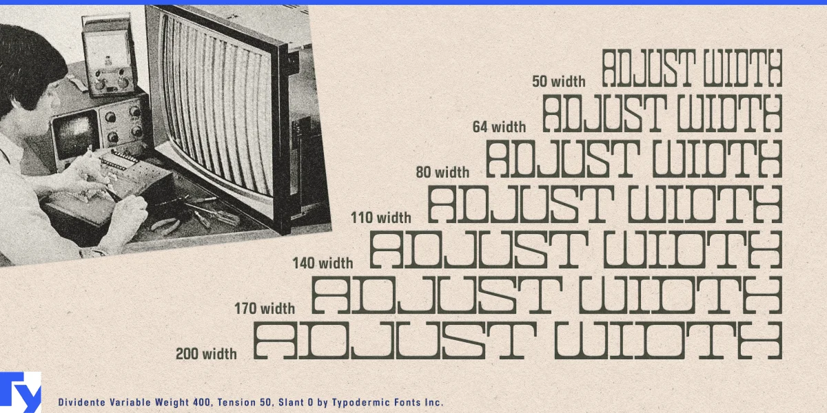Dividente Font Family preview 8
