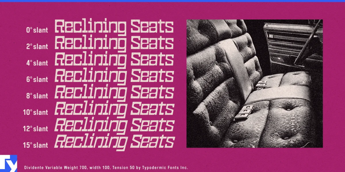 Dividente Font Family preview 9