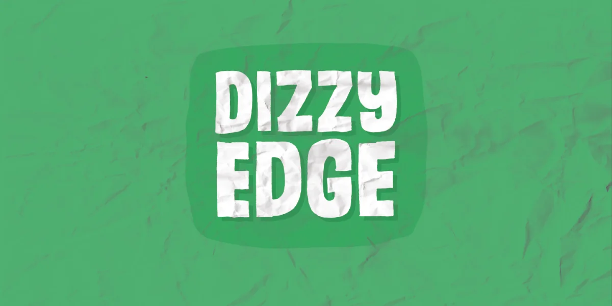 Dizzy Edge DEMO Font