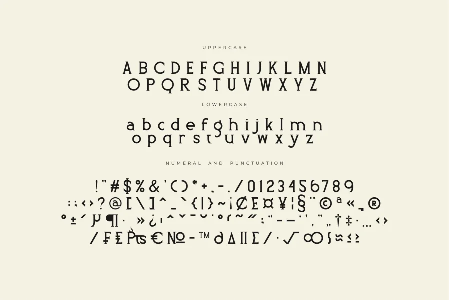 Djore DEMO Font preview 10