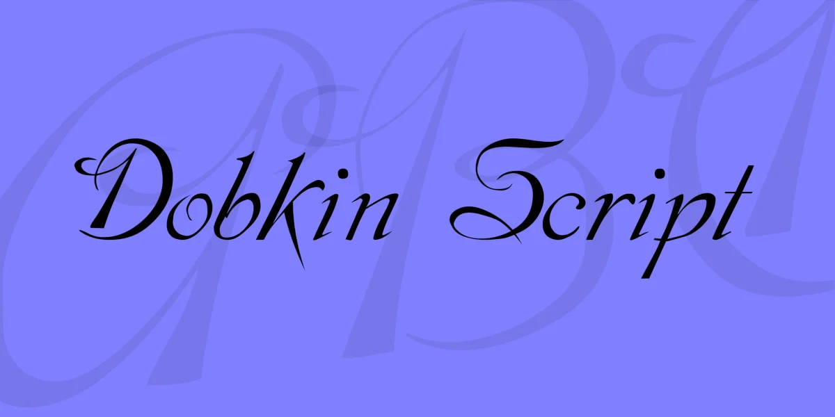 Dobkin Script Font