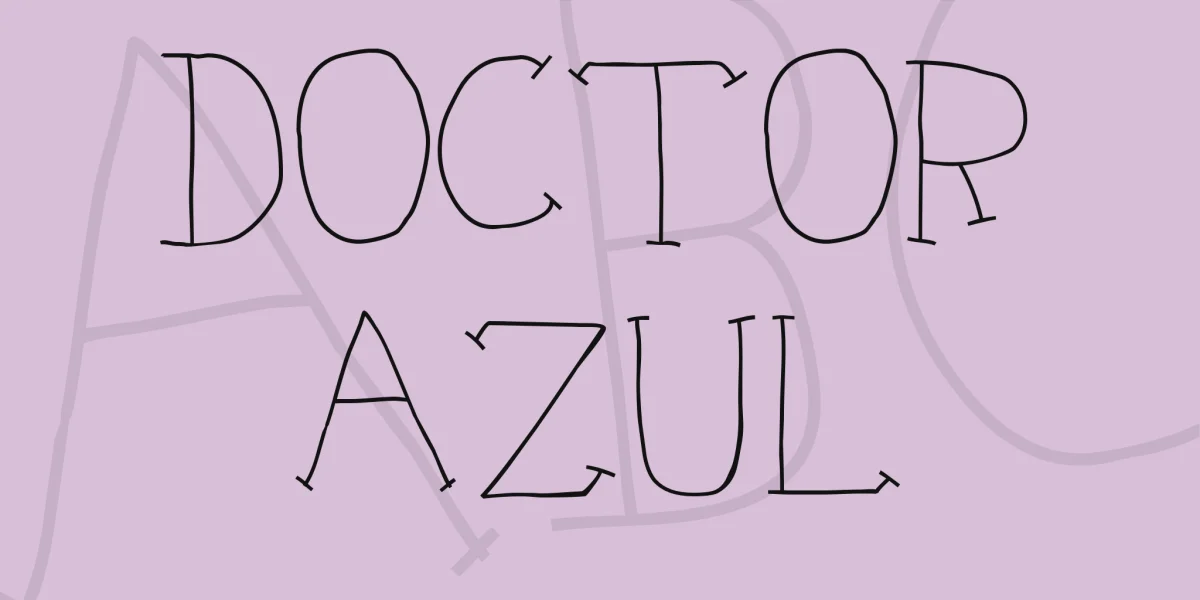 Doctor Azul Font