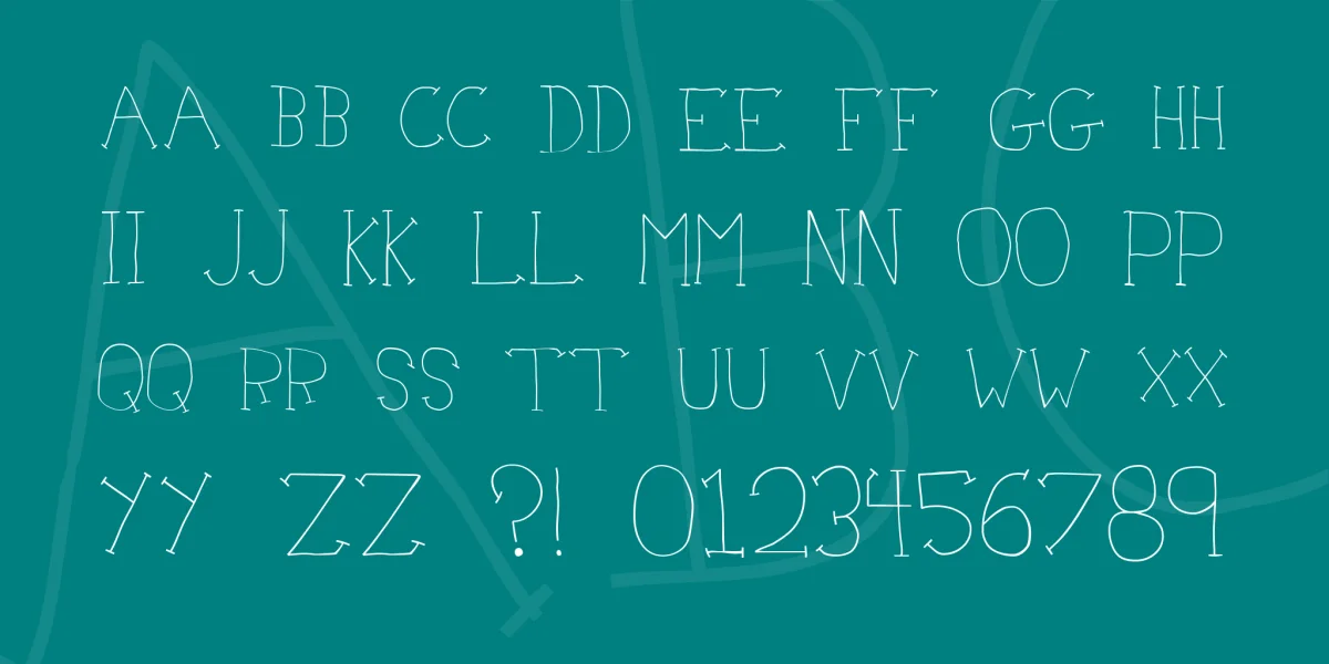 Doctor Azul Font preview 2