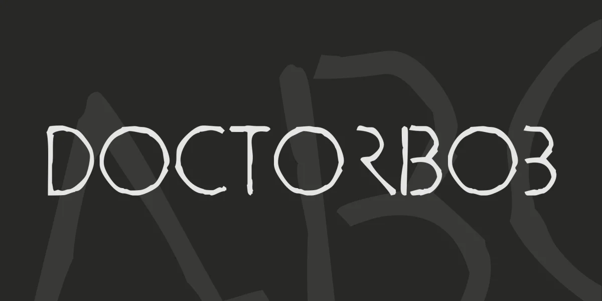 doctorBob Font preview 2