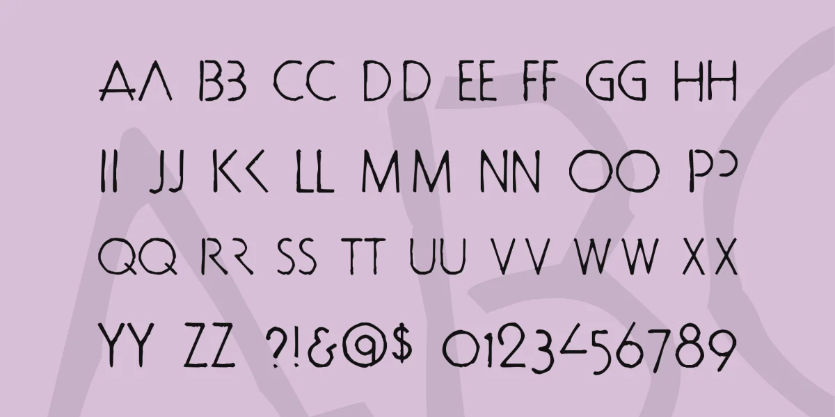 doctorBob Font preview 4