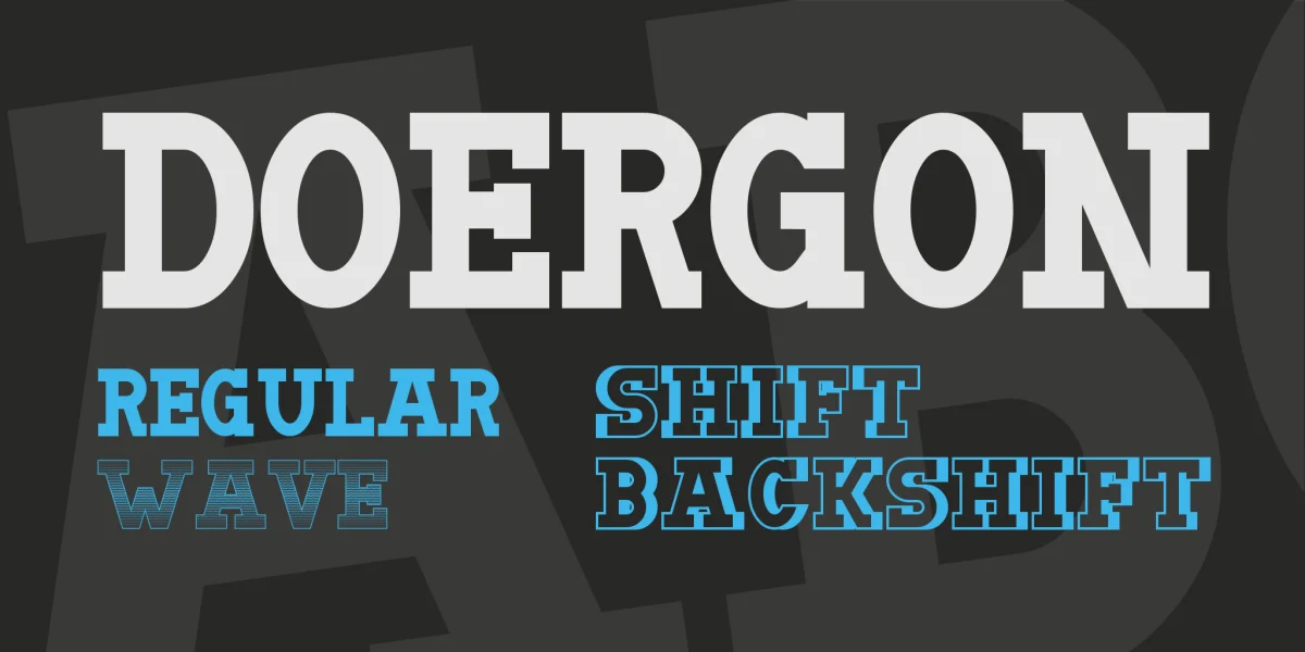 Doergon Font Family