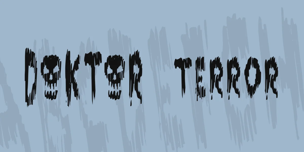 DOKTOR terror Font