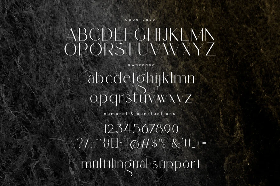 Dolce Gargia Font preview 8