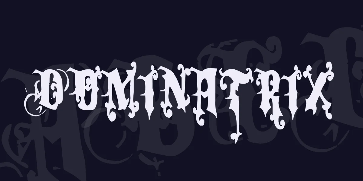 Dominatrix Font