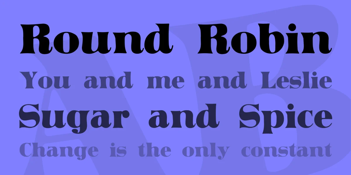 Domino Font Family preview 2