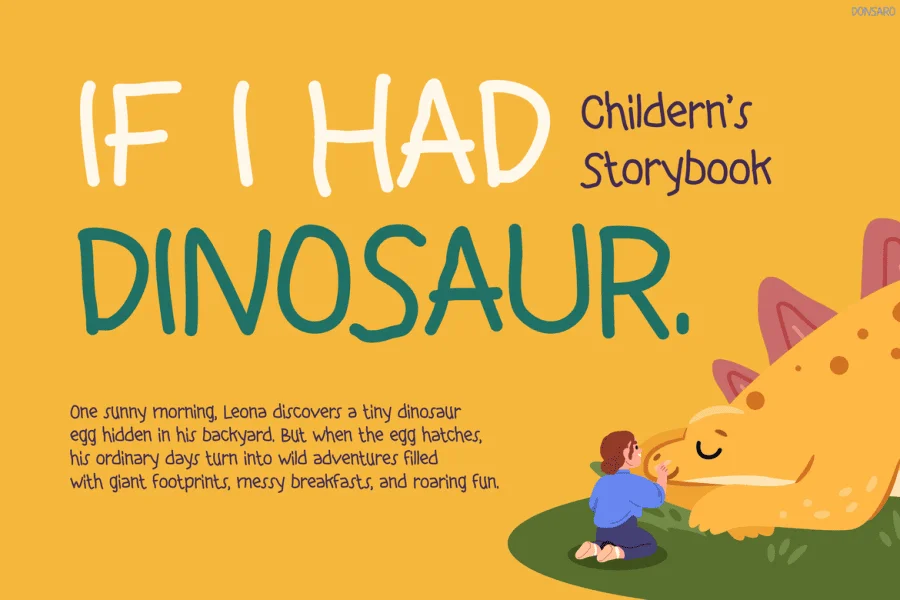 Donsaro Font preview 7