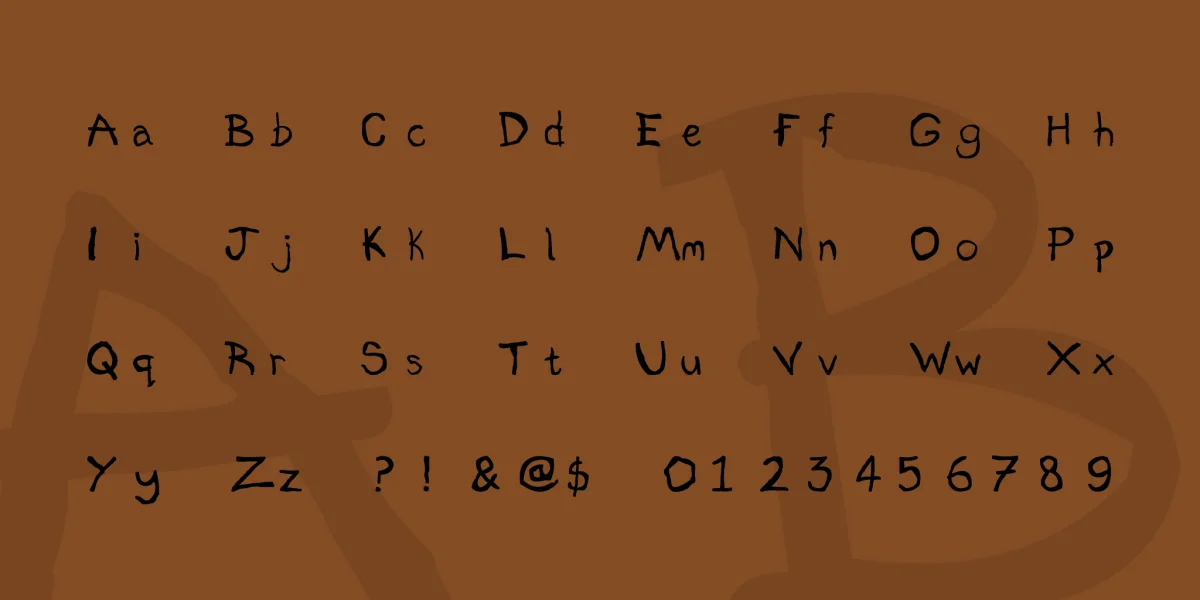Don't Mix Yer Drinks Font preview 4