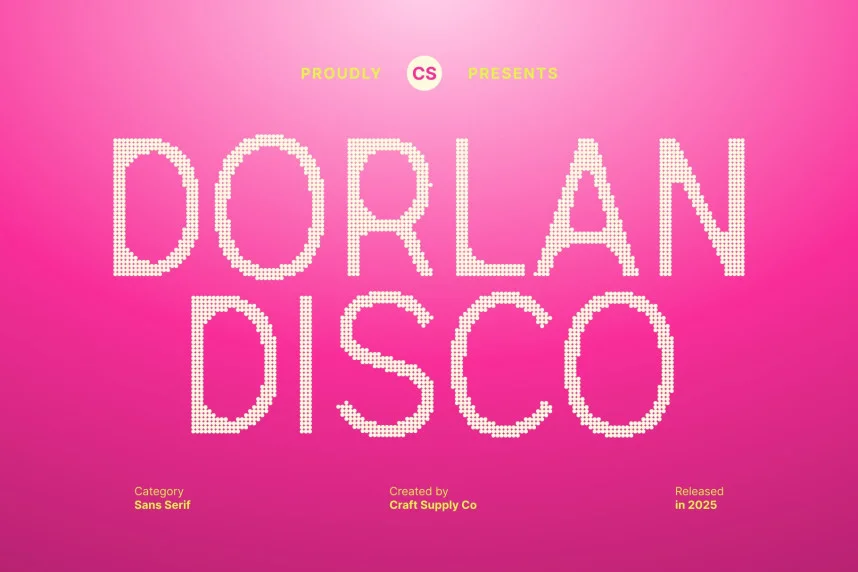 Dorlan Disco Font