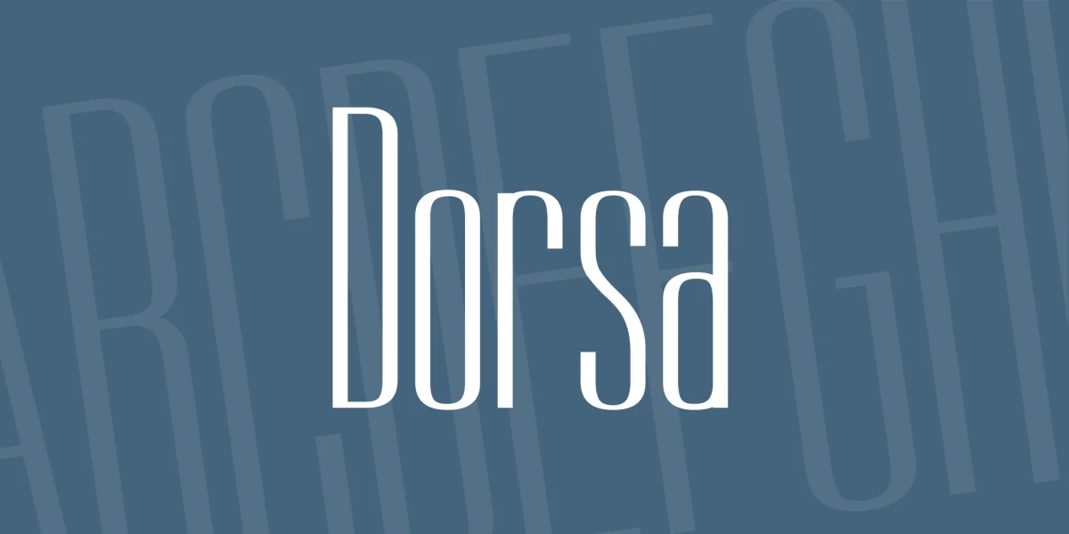 Dorsa Font