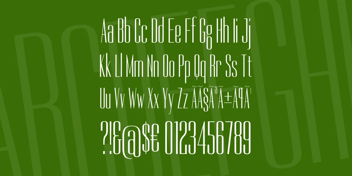 Dorsa Font preview 3