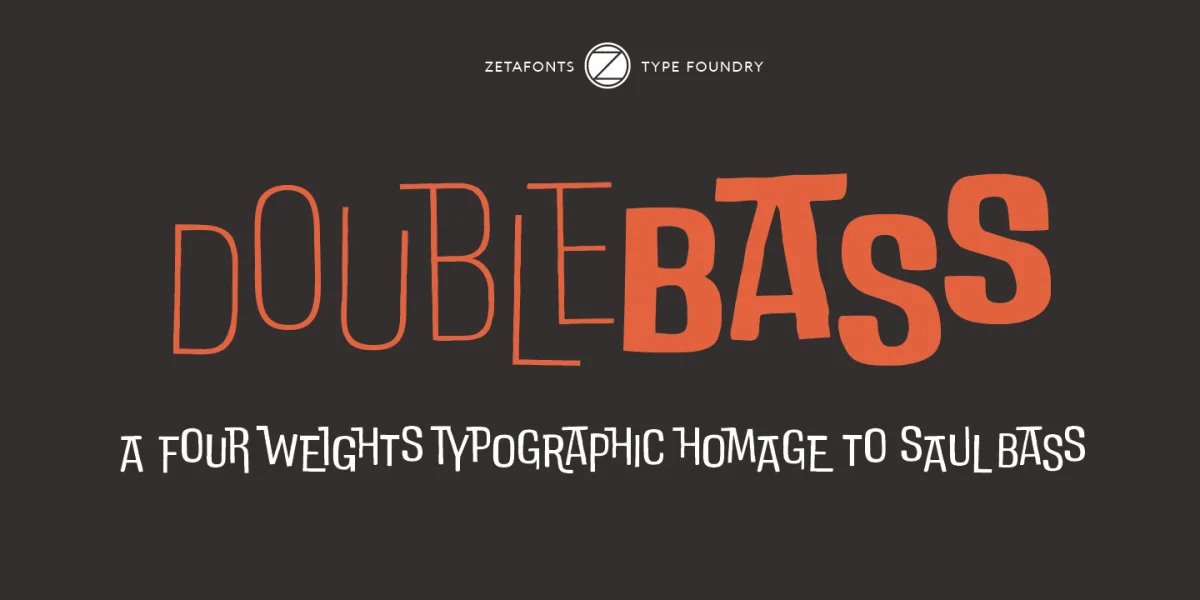 DoubleBass Font Family