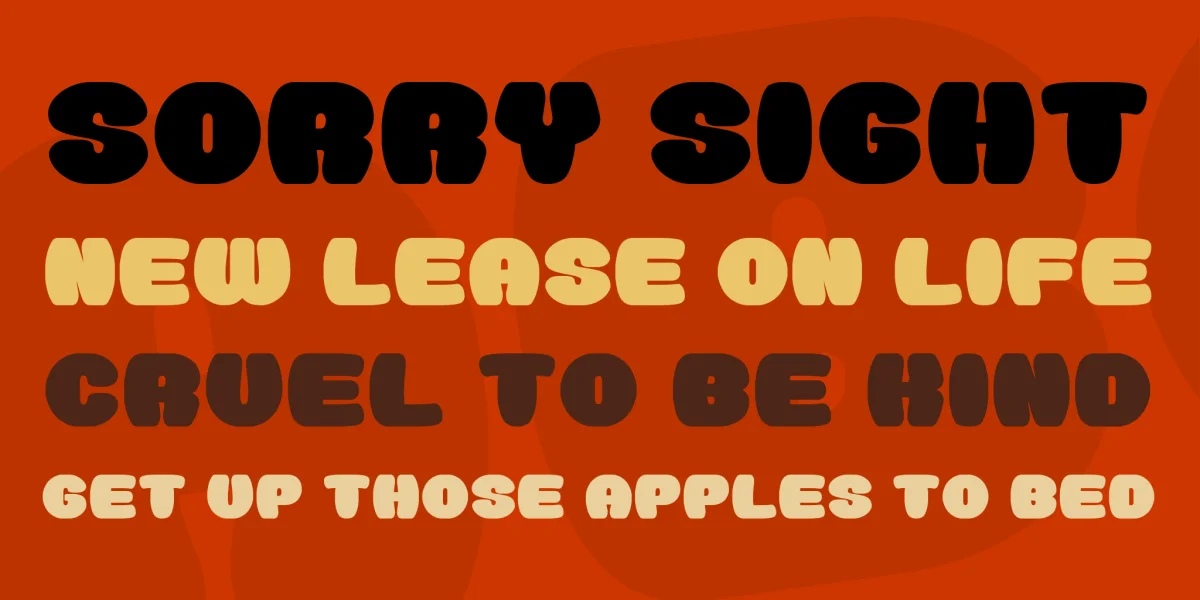 Doughnut Monster__G Font preview 2