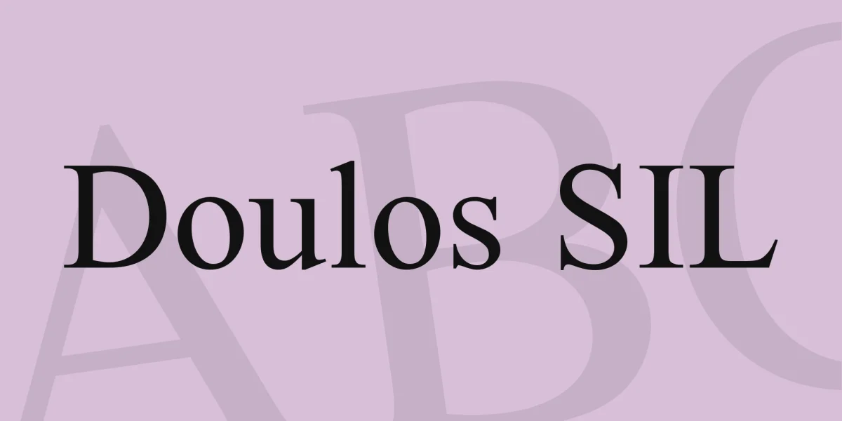 Doulos SIL Font