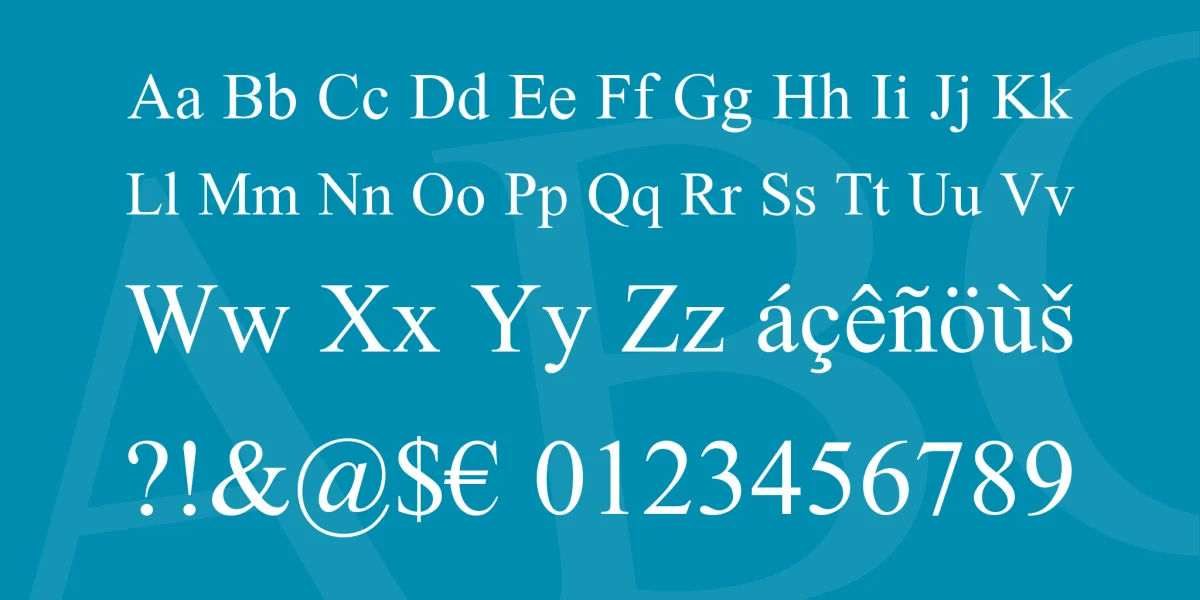 Doulos SIL Font preview 4