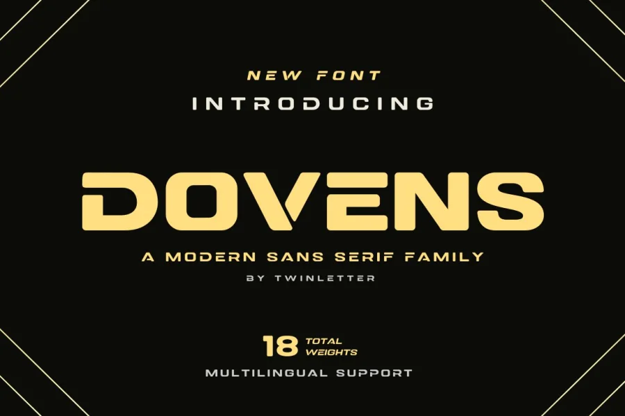 DOVENS Personal Use Font Family