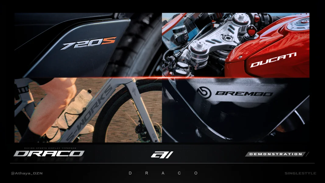 Draco Font preview 5